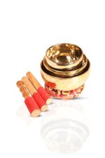 Klangschale handgeschlagen - tiefe friedliche Schwingungen & Klang Achtsamkeit Heilung