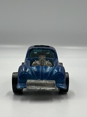 Hot Wheels Redline Evil Weevil 1970 Hong Kong Blue #3 Number 3