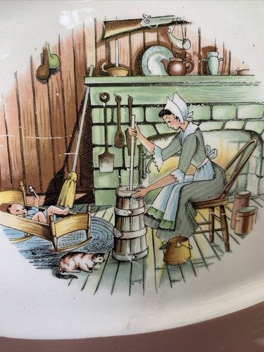 Taylor Smith Walter Teague PIONEER WOMAN Mom Cat Butter Churn Platter ❤️sj8j7 - Bild 7 von 10