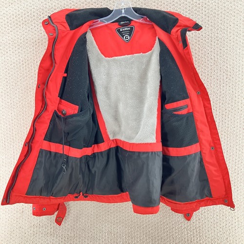 ZIPPER PROBLEMS Killtec Ski Snowboard Jacket Youth Size 14 Waterproof Windproof - Picture 15 of 24