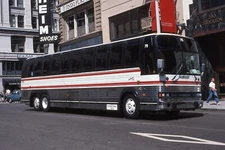 Original Bus Slide Charter Unmarked #75 Prevost  1989 #27