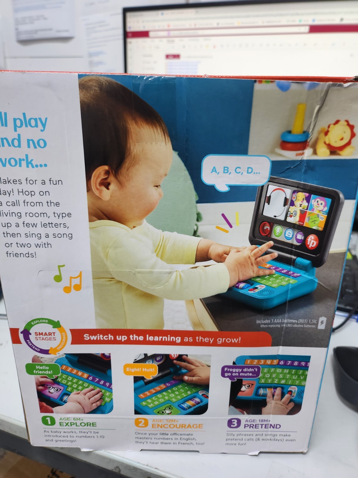 Fisher-Price Laugh & Learn Let’s Connect Laptop
