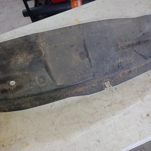 07-14 Ford Econoline E450 Passenger Right Front Fender Liner Splash Guard Shield - Picture 8 of 11