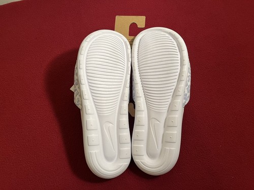 Nike Victori One Slides Sandals White Gold Grey CN9676-103 Womens Size 10 NEW - Picture 6 of 6