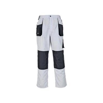 TERRATREND-JOB TERRATREND JOB 3230 Herren Arbeitshose Bundhose weiß grau Gr. 58 #39711