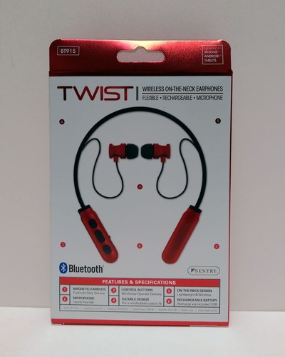 Sentry Bluetooth TWIST Inalámbrico EN EL CUELLO Auriculares Auriculares Auriculares NUEVO - Imagen 14 de 22