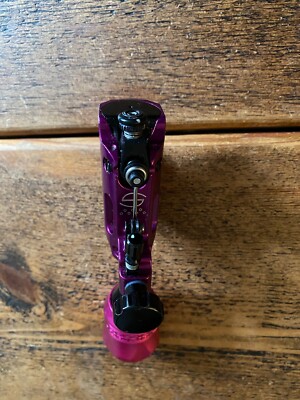 Stigma Hyper V3 Tattoo Machine. Pink. With Fk Irons Dark Lab Grip