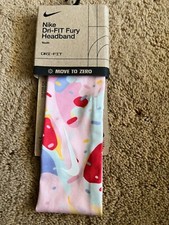 Nike Dri-Fit Fury Headband Bandana Size Youth Color Multicolor