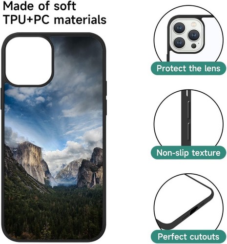 Aluminum Case yosemite national park winter For iPhone SE XS XR Max 5 6 7 8 Plus - Picture 24 of 25