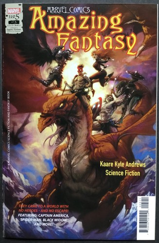 AMAZING FANTASY #1-5 Complete Series Kaare Andrews (Marvel Comics 2021) VF/NM  - Picture 2 of 4