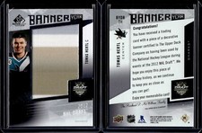 2023-24 SP Game Used Banner Year 2012 NHL Draft Tomas Hertl