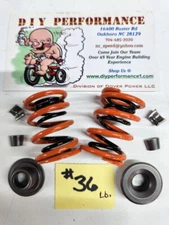 Valve Springs #36 lbs Dual Spring Kit, Used with Cams over 300 Lift