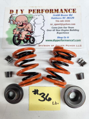 Valve Springs #36 lbs Dual Spring Kit, Used with Cams over 300 Lift | eBay