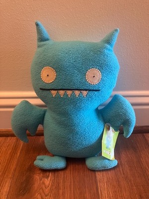 RARE NWT Uglydoll Ice Bat Blue Long Time Ago Giant Robot Exclusive 2010 12''