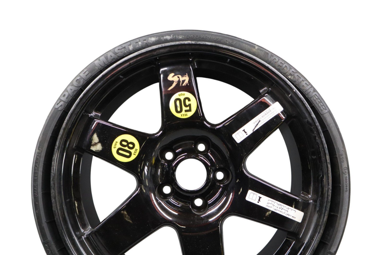 14-17 Maserati Ghibli 18" Emergency Spare Tire Compact Wheel Rim 175/55-18 Oem