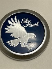 Vintage Gm Buick Skyhawk Hood Emblem Metal Badge 358314 Late 70s