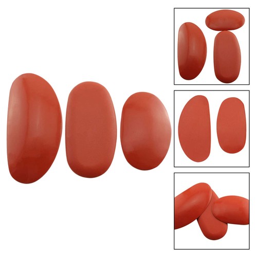 1 juego / 3 piezas herramientas de arcilla escultórica de costilla de barro para artistas de arcilla hágalo usted mismo (rojo) - Imagen 7 de 12