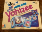 Mickey Mouse Yahtzee Board Game Disney Milton Bradley 1988 COMPLETE VTG
