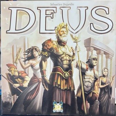 Deus Board Game Pearl Games Sebastien Dejardin Strategy Tactic Unpunched