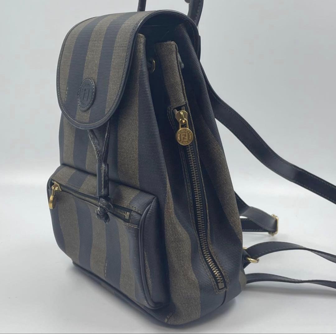 Authentic Fendi Backpack Pecan Leather 12cm Deep, 25cm Tall, Adjustable Strap image 2