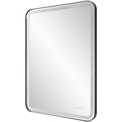Uttermost 09946 Crofton 40 X 30 inch Satin Black LED Lighted Mirror - Picture 6 of 10
