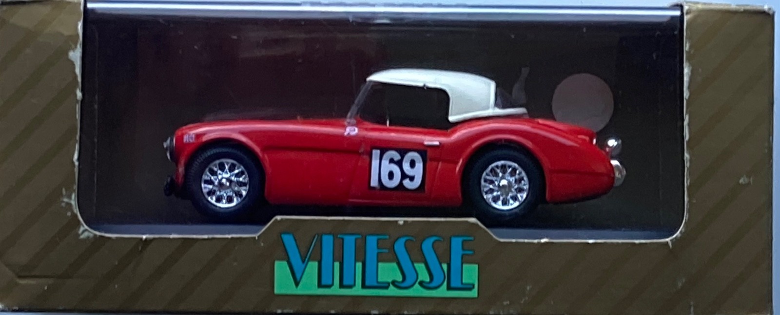 1/43 Vitesse L020 Austin Healey 3000 1962 Monte Carlo #169 Morris & Ambrose MIB
