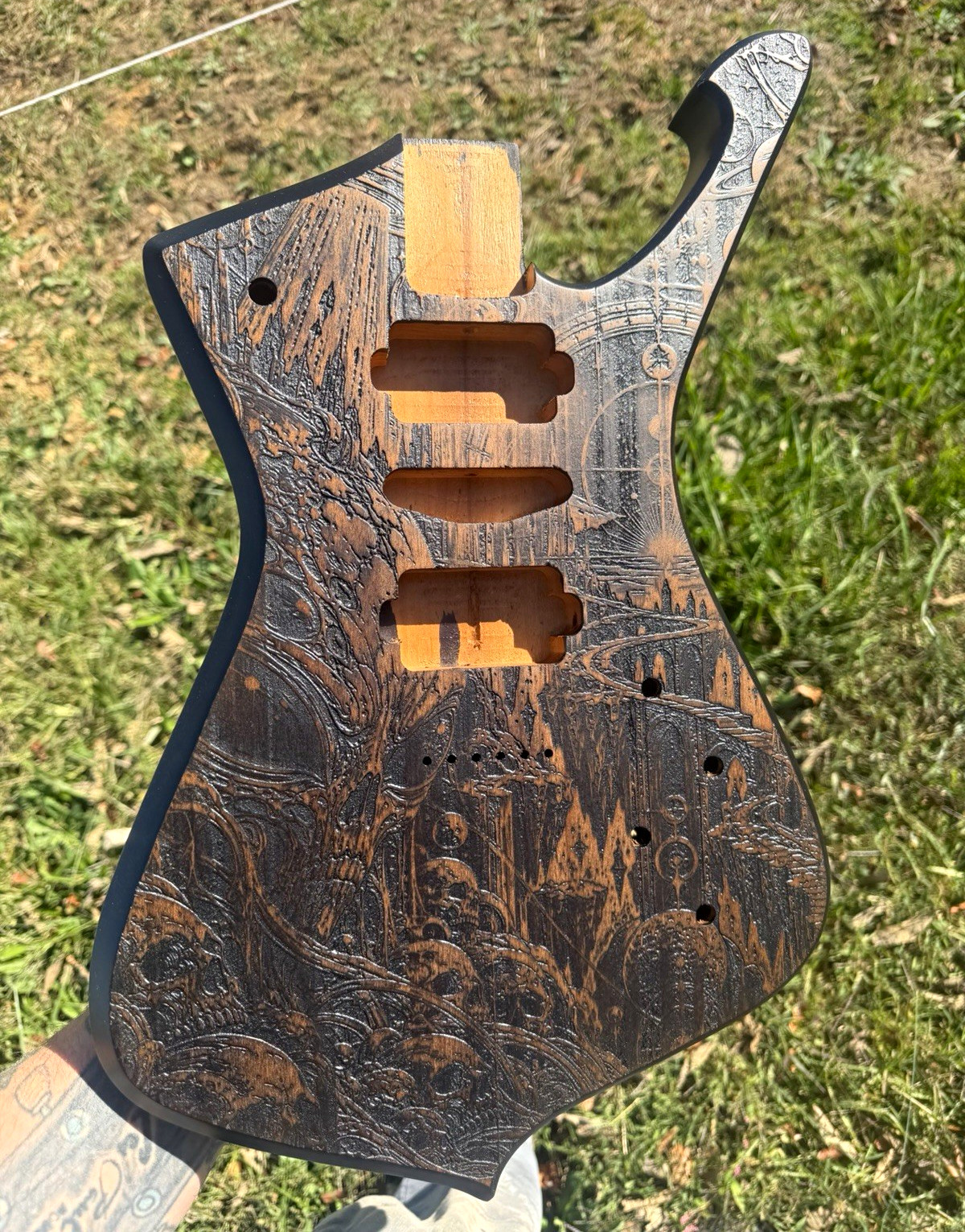 Iceman engraved body