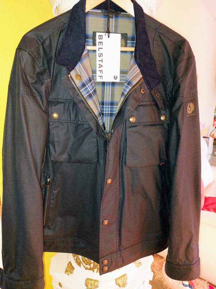 Belstaff " RACEMASTER" 1981 / schwarz / Gr. 60 / neu / + 1 Dose Wax / - Bild 2 von 4