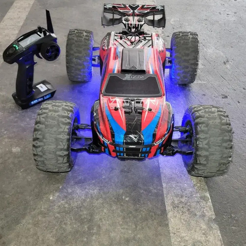 Mazpro RC Car with Blue LED Lights Official