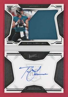 2021 Panini Playbook Trevor Lawrence RPA RC Jersey Auto /149 Rookie Autograph