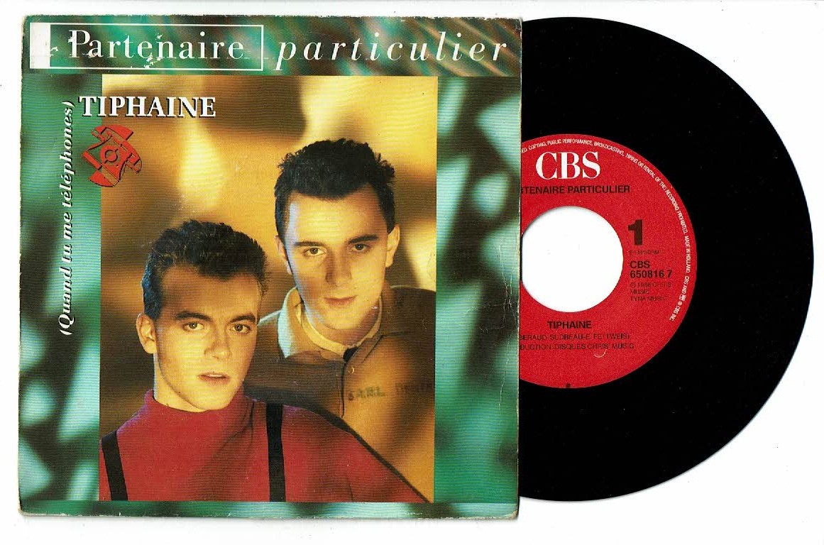 Partner Particulate Vinyl 45 RPM 7 "" Sp Tiphaine - the Look Proud - CBS 650816 7