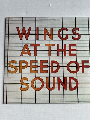 Wings At the Speed of Sound 12'' LP Vinyl Record 33 RPM Capitol 1976 SW-11525