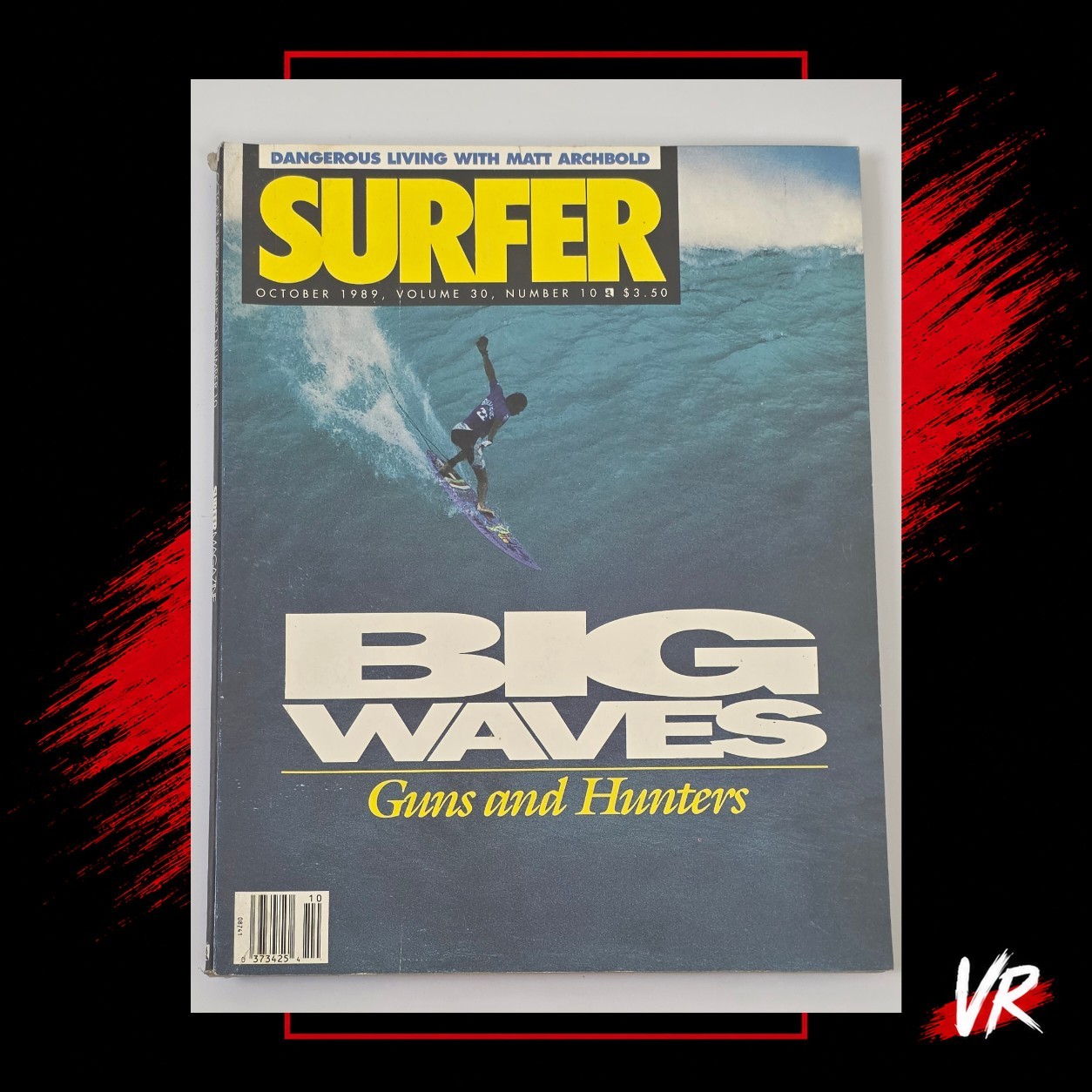 Surfer Magazine October 1989 Vol 30 No 10 Matt Archbold Big Waves Surfing