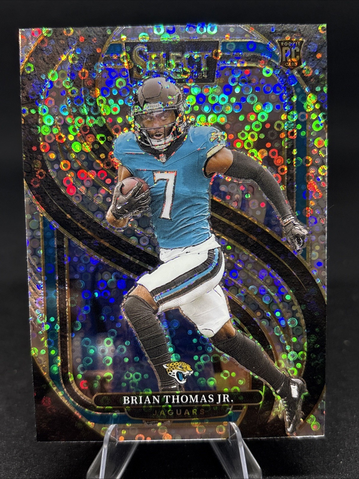 2024 Panini Select - Premier Level Brian Thomas Jr. #143 Disco Prizm (RC)