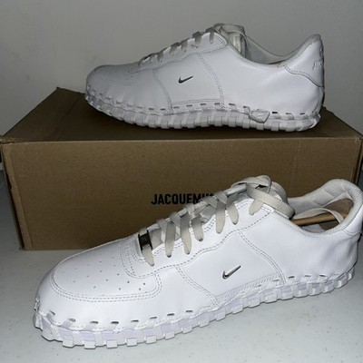 Nike Jacquemus J Force 1 Low LX SP White Silver DR0424-100   Women 13/Men 11.5