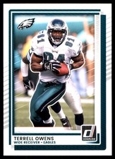 Terrell Owens 2025 Donruss #26 Eagles NFL READ FREE SHIPPING AutographDen