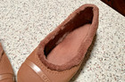 CROCS Womens Sz. 8 Nanook Camel Brown Rubber Fur Lined Ballet Flat-EUC-NICE! — photo 9