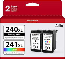 PG-240XL/CL-241XL Compatible Ink Cartridges Replacement for Canon 240 241, 240XL