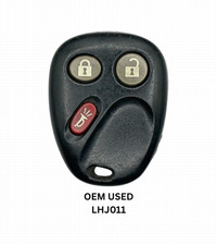 Used Oem Electronics Keyless Entry Remote Key Fob 3 Button Lhj011