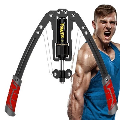 Twister Arm Exerciser Adjustable 22-440lbs Hydraulic Power Chest Red