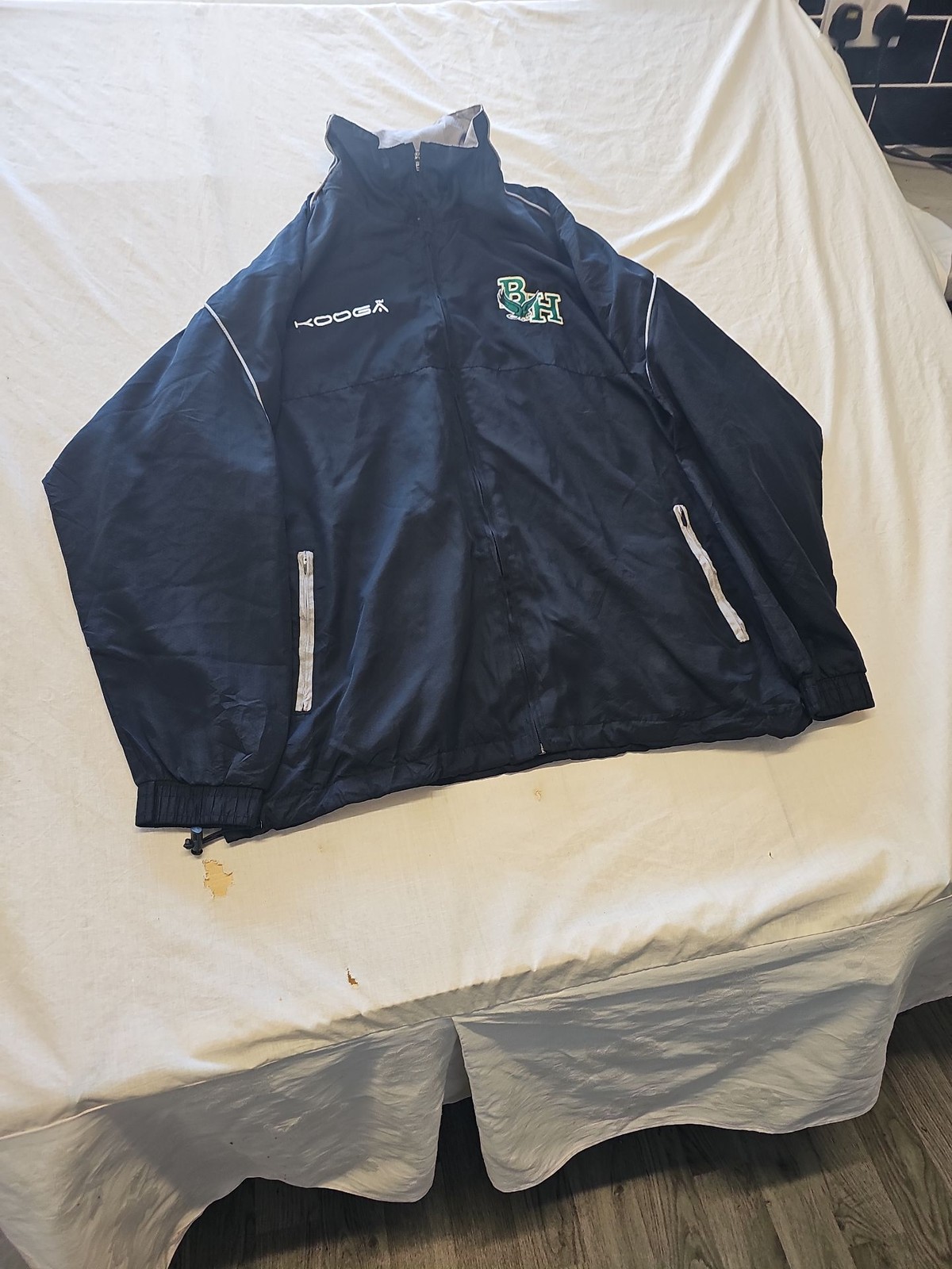 KooGa BH Rugby Training Track Jacket - Navy Blue Sportswear MJ647