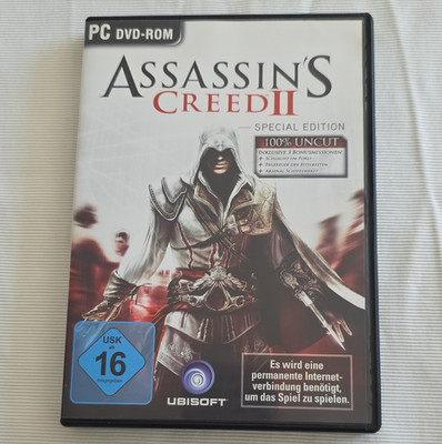Ubisoft Assassin's Creed II Special Edition PC Action USK 16 2009 GER Handbuch