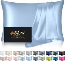 Pillowcase for Hair and Skin, Mulberry Silk Pillow Cases Queen Size, Anti