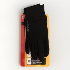 Head Touchscreen Ultrafit Gloves Running Mens Sensatec Stretch Black Medium