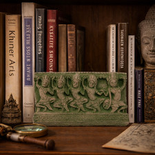 Bas Relief Statue Five Apsaras Sandstone Sculpture Angkor Wat Bayon Khmer Art