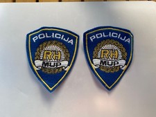 &Auml;rmelabzeichen Polizei Kroatien, neu