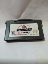 Gameboy advance Madden 2003 (Game Only)...