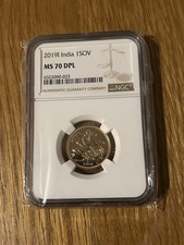 2019 Gold Full Sovereign India MS70 DPL