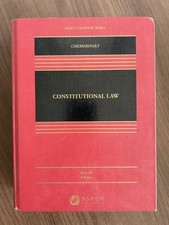 Constitutional Law - Erwin Chemerinsky - 7th ...