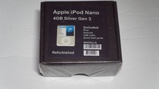 Apple iPod nano 3rd Generation Silver (4 GB) for sale online | eBay